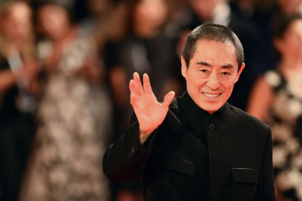attends "Ying (Shadow)" screening and 2018 Jaeger-LeCoultre Glory To The Filmaker Award to Zhang Yimou during the 75th Venice Film Festival at Sala Grande on September 6, 2018 in Venice, Italy.